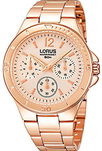 Lorus Watches Ladies Rose Gold Bracelet Watch