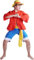 CoolChange Disfraz cosplay de lufei después de los dos años de separación con camisa, pantalones y sombrero | Tallas: XL