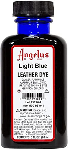 Angelus Leather Dye Light Blue