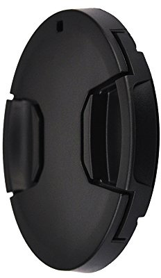 Kiwifotos KLC-77 Universal-Objektivdeckel zum Aufstecken für Canon, Nikon, Sony, Olympus, Fujifilm, Samsung, Panasonic etc. Kamera (Premium-Typ) (77 mm)