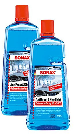SONAX 2X 03325410 AntiFrost&KlarSicht gebrauchsfertig bis -20°C 2L