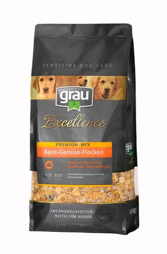 GRAU L’original Exc SDC Premium Mix Mélange De Flocons De Céréales Avec Des Légumes Pour Chiens, Lot De 1 (1 x 5 kg), Complément Alimentaire Pour Chiens