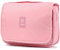 Narwey Borsa da Toilette per Donna Beauty Case Borsa da Viaggio Appeso Trousse Borsa Cosmetica Toilette Organizer Donna (Rosa)