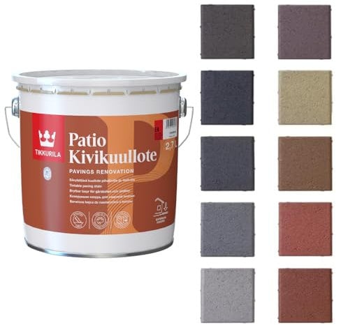 Patio Paving Stain - for Patio Stones, Driveways and Slabs - 10 Litre