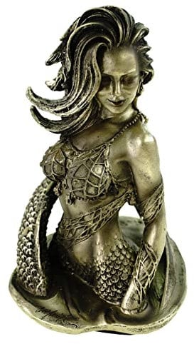 VOGLER Joh. Vogler GmbH Monte M.Moore Meerjungfrau Die Einladung Sirene 19 cm Mermaid sexy Akt Frau Figur