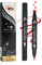 Yuccer Eyeliner Stempel Stift Liquid Eyeliner Wasserfest Rot Langlebig Make-up Tool Kosmetik für Frauen Geschenk (Rot Stern)