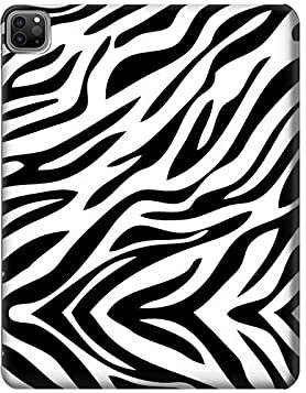 Custodia per tablet con stampa grafica grafica Zebra Skin Texture per iPad Pro 12.9 (2022, 2021, 2020, 2018, 3°, 4°, 5°, 6°)