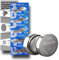 SR927W Watch Batteries - 5 x Renata 399 Swiss Made Equivalent to SR927W Replacement Cell Button Battery Pack for Watches with Fitting Guide