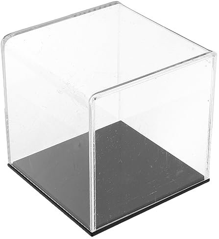 VANZACK Tennis Kasten Aufbewahrungsbox Für Golfbälle Handsignierter Baseball Baseball-schaukästen Für Bälle Klarer Tennisball-präsentationswürfel Golfball-vitrine Acryl Staubdicht Fußball