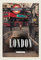 AGDeko® Blechschild London England Underground Train Reisen Urlaub Touristik Größe 30x20 cm