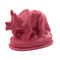 GLOREX 6 2703 309 - 3D Gießform aus Latex, Motiv: Triceratops, ca. 7,5 x 6 x 5 cm, stabile und detailgetreue Latexgießform, zum Ausgießen, wiederverwendbar