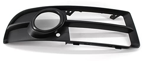 Auto Links Rechts Nebel Lampe Grill Front Stoßstange Nebel Licht Kühlergrill Grill Für A-udi A4 B7 S4 B7 A4 Für S-Linie 2005-2008 8E0807681F 8E0807682F Nebelscheinwerfer-Grillabdeckung (Color : Right