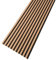 MEBANO. Akustikpaneele Holz 265 x 53 cm, Farbe: Eiche Sonoma Wandpaneele, Holzpaneele Wand, Moderne Lamellenwand auf Filz, MDF Wandverkleidung