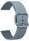 Bracelets de Montres Silicone 20mm 22mm, Remplacement Dégagement Rapide pour Femme Homme 20mm 22mm (22mm, Bleu Gris)