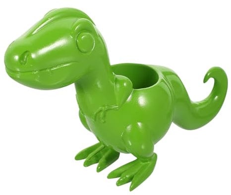 NUOBESTY Dino-form Bleistifthalter Schreibwarenbehälter Cartoon Stiftablageständer Für Stifte Bleistifte Kosmetikpinsel Visitenkartenetui Mit Stabilem Standfuß