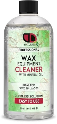 Professional Wax Equipment Container Cleaner, For Removing Spilled and Residue from Warmer Bucket Pot and Other Working Surfaces 30ml