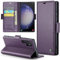 Phernykas Cover per Samsung Galaxy S23 Ultra Custodia Portafoglio [Blocco RFID] Premium Pelle PU [Magnetica] Wallet Libro con Porta Carte Slot Supporto Flip Case per Galaxy S23 Ultra, Viola