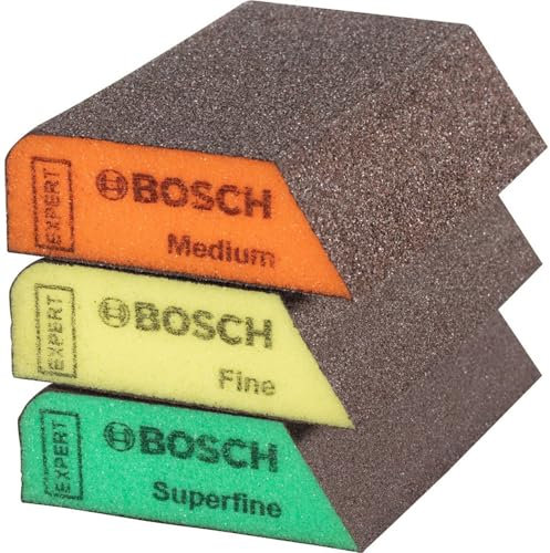 Bosch Expert Flex S473 - Disco de lija (98 x 120 x 13 mm, tamaño mediano)