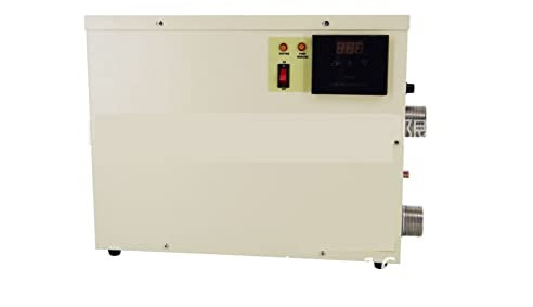 Chauffage de piscine 5 5 kW Chauffage de piscine chauffage thermostatique for piscine SPA Équipement de chauffage électrique spa Transfère efficacement la chaleur