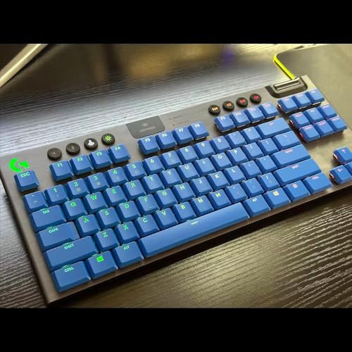 Touches de rechange pour Logitech G913 G915 G913TKL G915TKL G813 G813TKL Bleu