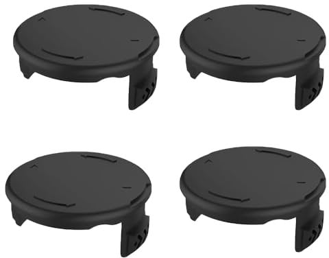 4 PCS Strimmer Spool Cover for Bosch EasyGrassCut 18 23 26 18-26 18-230 18-260 Strimmer, F016F04557 Spool Cover Compatible with Bosch Electric Grass Trimmer