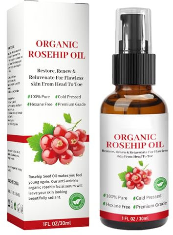 Rosehip Oil | 30ml Moisturizing Rosehip Seed Oil | Nourish Rosehip Oil For Face | Rose Hip Seed Oil For Skin, Nails & Hair