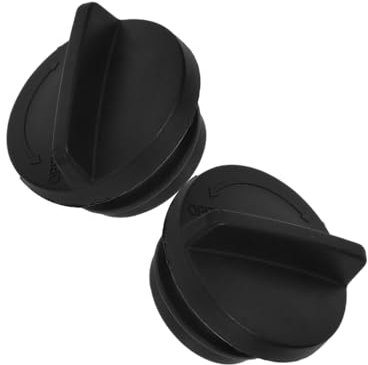 COOPHYA 2pcs Heavy Duty Parasol Base Cover Drainage Hole Plug for Patio Umbrella Base Weatherproof Protection against Rain Sunlight