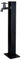 Lanmmraifc Columna de Grifo Vertical para jardín de Acero Inoxidable 304, Grifo de Agua de pie para hidrante, Fuente Decorativa con Grifo para riego de jardín y Fuente de Agua.(Height: 95cm/37.4in)