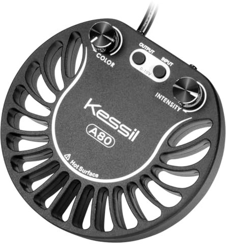 Kessil LED H80 Tuna Flora Aquarium-Beleuchtung I Aquarienleuchte für Salzwasseraquarien I Meerwasseraquarium-Lampe für Pflanzenwachstum