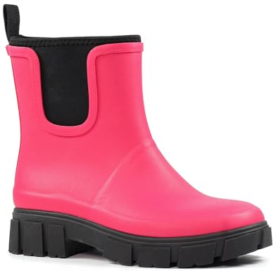 Lazy Dogz Lake Pink Ankle Wellington 3 Pink