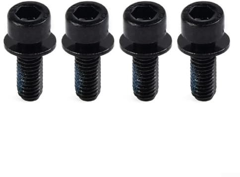 Set of 4 Bicycle Hydraulic Disc Brake Caliper Bolts M6, Essential for Safety