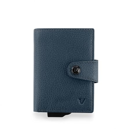 Roncato IRON 4.0 Porta carte di credito 7.5x10.5x2 cm - Blu Navy