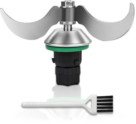 Coltello per Impasto in Acciaio Inox per Bimby TM7, TM6 & TM5 di MMOBIEL – Lama Impastatrice di Ricambio Ideale per Pane, Pizza & Altro – Senza Residui di Pasta – Per Thermomix