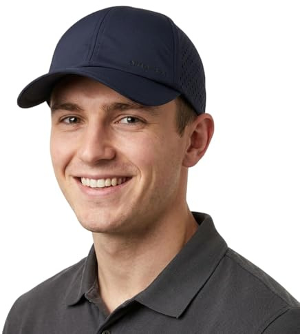 TOP-EX UVCoolix™ Atmungsaktiv Kühlende Baseballkappe Herren Sommer Leichte Sport Kappe mit UPF 50+ Schnelltrocknend Mesh Lauf Fitness Cap Navy M/L