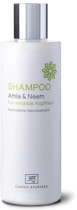 Classic Ayurveda - Bio Shampoo - Naturkosmetik - 200 ml - Mildes Ayurveda Shampoo für seidig schönes Haar mit natürlichen Inhaltsstoffen