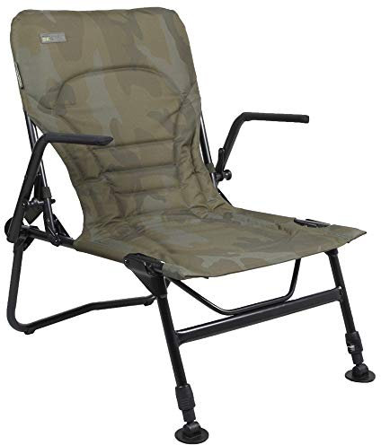 Sonik SK-TEK LITE Sessel, Camo, Militär-Stil, faltbarer Sessel, tragbar, Aluminiumrahmen, 3,5 kg