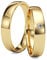 Kolibri Rings Eheringe Gold 333 Paarpreis Trauringe Verlobungsringe Massiv mit Diamant Gelbgold 100% Made in Germany
