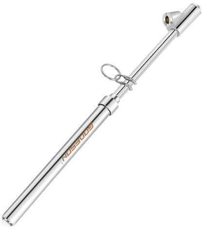 GODESON 1pcs Dual Head Truck Tyre Pressure Gauge,Heavy Duty Pen Tyre Gauge Range 10-150PSI 1-10Bar Dual Head Truck Air Pressure Gauge