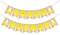Osterdeko Banner 2 Stück,2 m Frohe Ostern Banner,Osterhase Ostereier Osterbanner Girlande Happy Easter Banner für Ostern Geburtstag Outdoor Indoor Kinder Garten Party Dekoration