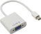 Multibao ThunderBolt Mini Display Port DP to VGA HD Cable Female Lead Adapter for Apple Mac Macbook