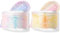 LOPHE Body Glitter gel, 2PCS Glitzer Gesicht Körperglitzer Pailletten, Body Lotion Glitzer Flüssiger Lidschatten Sicher und Ungiftig, Meerjungfrau Pailletten für Face Hair Nails Halloween (Gelb/Blau)