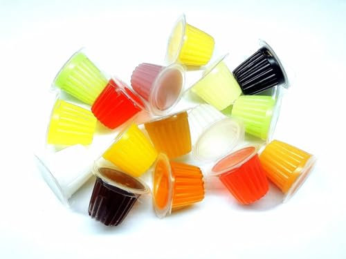 Essex Reptile Jelly Pots - Pack of 16 - Fruit Feeding Cups for Reptiles, Insects and Birds