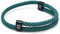 KAROO EARTH JEWELLERY Unisex Rope Bracelet | Adjustable Paracord Durable Waterproof Nautical Surfer Bracelet (Turquoise & Black)