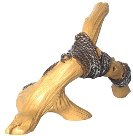Générique Reptile Wood Zweige, Harz Driftwood Climb Ornament, Aquarium und Terrarium Dekoration Climbing Rack für Home Workplace Natural Reptile Barsch, 7,87 x 4,72 x 3,54 Zoll