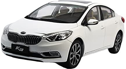 1 18 Für Dongfeng Yueda Kia K3 Legierung Modellauto Erwachsene Sammlung Souvenir Display Ornamente Weiß Druckgussmodelle Motorfahrzeuge