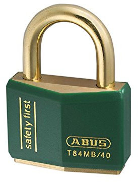 Abus - T84MB/40 40mm Green Safety First Rostfreie Vorhängeschloss - ABUT8440GRE