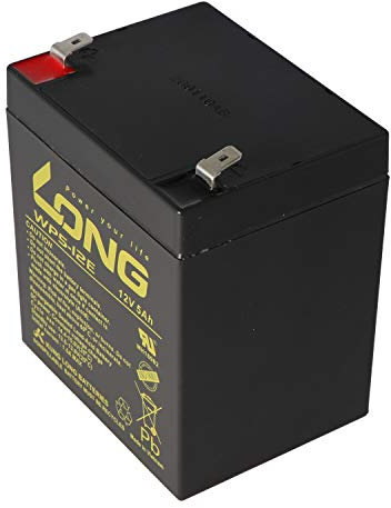 Kung Long WP5-12E PB Batterie au plomb avec contacts 6,3 mm