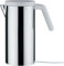 Alessi WA09 W/UK Hot.it Bollitore Elettrico, Acciaio Inossidabile 18/10/Resina Termoplastica, Bianco