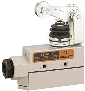 Woljay Heavy Duty Tür Micro Endschalter Roller Plunger SPDT TZ-6104 CE für Schiebetüren/Fenster