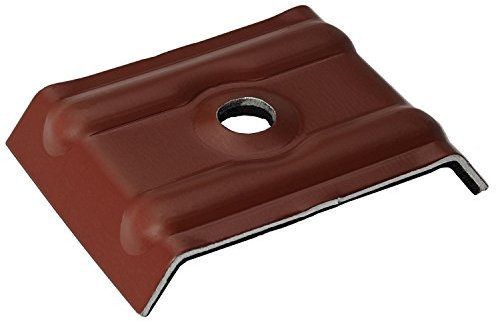 500 Stück Kalotten 35/207 farbig für Wellplatten Lichtplatten Trapezblech Rotbraun RAL 8012